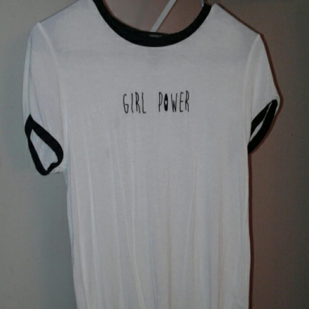 Forever 21 "girl power" shirt